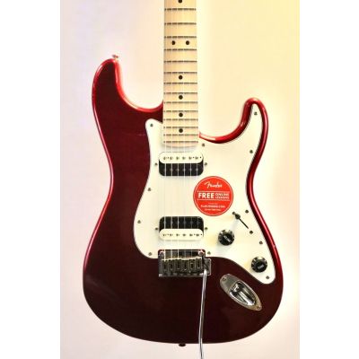 Squier Contemporary Stratocaster HH Metallic Red - Elektrische gitaar