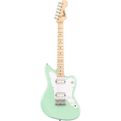 Squier Mini Jazzmaster HH Maple Surf Green - Electric Guitar