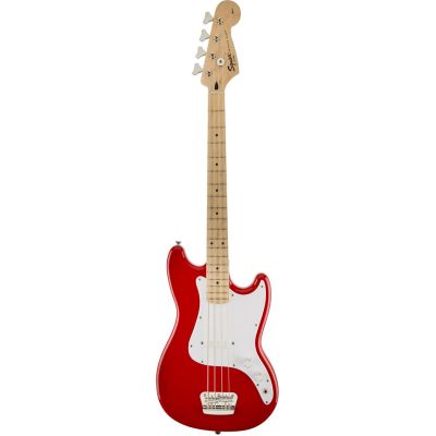 Squier Bronco Bass   Maple Fretboard  Torino Red - Bass Guitar