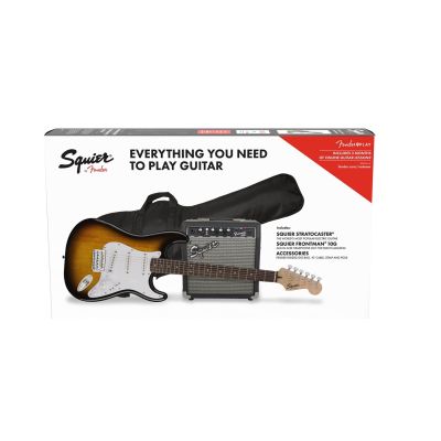 Squier STRATOCASTER PACK BSB - Elektrisch gitaarpakket