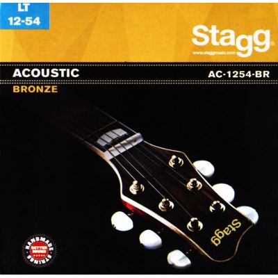 Stagg AC-1254-BR Bronzen snarenset voor akoestische gitaar
