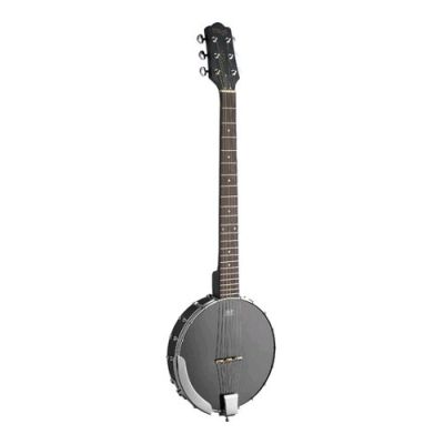 Stagg BJW-OPEN 6 Zessnarige open-back banjo met gitaarkop