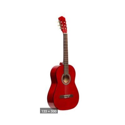 Stagg SCL501/2 Red Kindergitaar - Klassieke gitaar