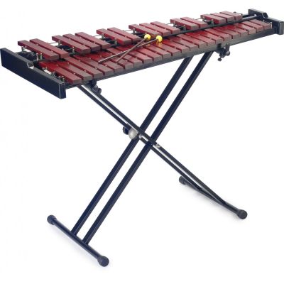 Stagg XYLO-SET 37 Drie-octaafs xylofoon, 37 toetsen, tafelmodel met standaard