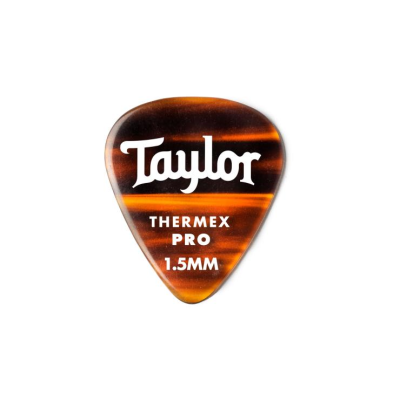 Taylor  Premium 351 Therm Pro Picks,Shell,1.50mm 6-Pack