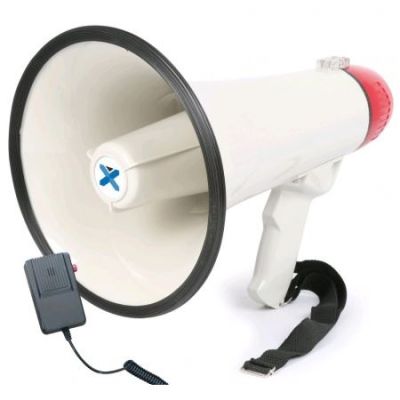 Vexus Megafoon MEG040 met sirene, opname en microfoon