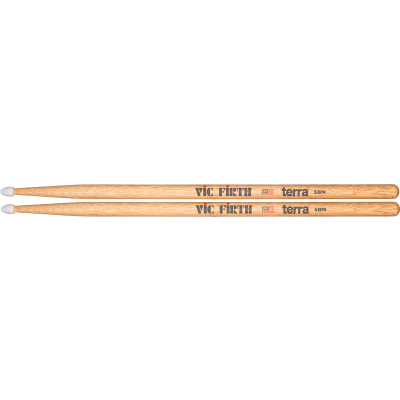 Vic Firth 5BTN Terra drumsticks, nylon tip