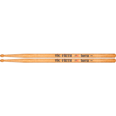 Vic Firth 7AT Terra drumsticks, wooden tip