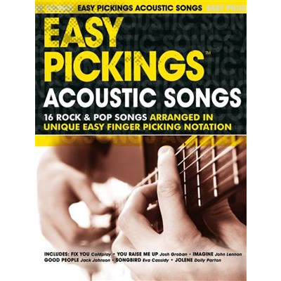 Wise Publications Easy pickings acoustic songs