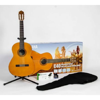 Yamaha C40II gitaarpakket voor beginners - pack