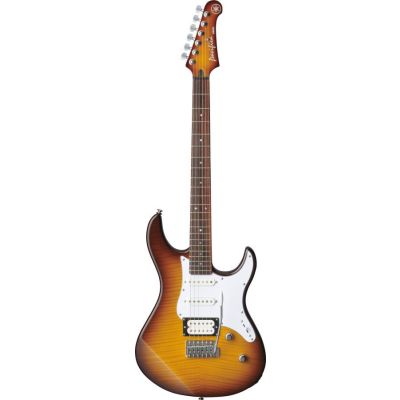 Yamaha Pacifica 212V Flamed Maple Tobacco Brown Sunburst - Elektrische gitaar