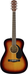 Fender CC-60S Concert, Walnut Fingerboard, 3-Color Sunburst