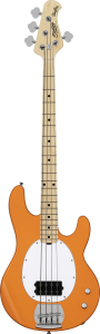 Sterling by Musicman StingRay Ray2 Sunrise Orange basgitaar