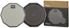 Stagg TD-08R 8" oefenpad voor op tafel of op standaard; tienzijdig model