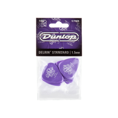 Dunlop 41P150 Delrin 500 1.50mm Sachet of 12