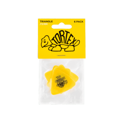 Dunlop 431P73 Tortex Triangle 0.73mm Sachet of 6