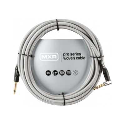 MXR DCIW18R Right angle braided jack cable 5.5m