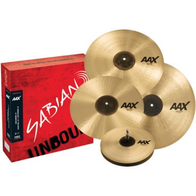Sabian 25005XCP AAX Natural Promotal Set