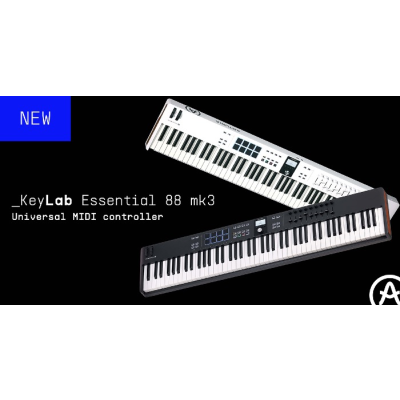 Arturia Keylab Essential 88 MK3 Black