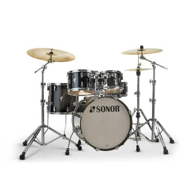 Sonor AQ2 Studio Shell Set Transparent Stain Black