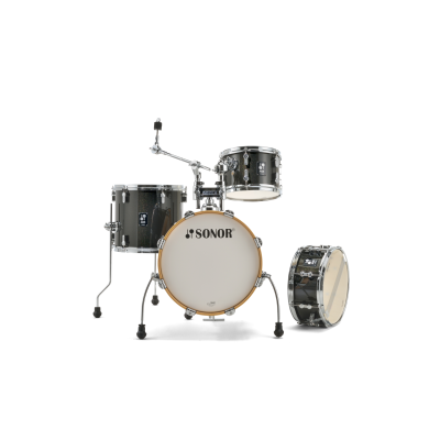 Sonor AQX Jungle Shell Set WM  Black Midnight Sparkle