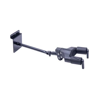 Hercules HCGSP-40SB+ Support de guitare, AGS Plus, bras long, pour mur à lattes (ion d'insertion de 16 mm)