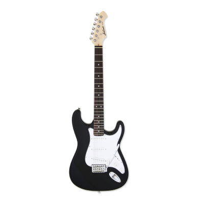 Aria A-STG-003 BK Elektrische gitaar