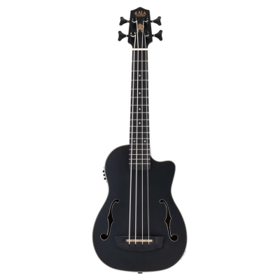 Kala Black Journeyman Mahogany Acoustic-Electric U•BASS® with F-Holes
