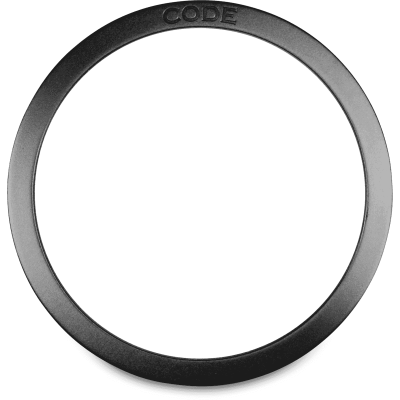 Code Drumheads PRTHLBL61 PORT HOLE 6" BLACK