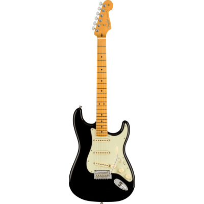 Fender American Professional II Stratocaster®, Maple Fingerboard, Black