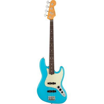 Fender American Professional II Jazz Bass®, Rosewood Fingerboard, Miami Blue