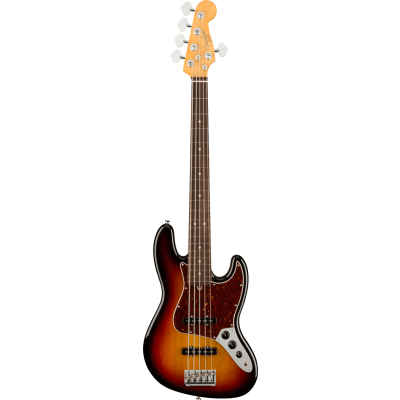 Fender American Professional II Jazz Bass® V, Rosewood Fingerboard, 3-Color Sunburst