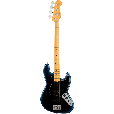 Fender American Professional II Jazz Bass®, Maple Fingerboard, Dark Night