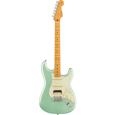 Fender American Professional II Stratocaster® HSS, Maple Fingerboard, Mystic Surf Green