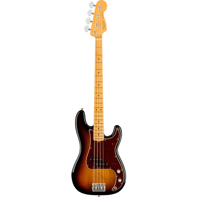 Fender American Professional II Precision Bass®, Maple Fingerboard, 3-Color Sunburst