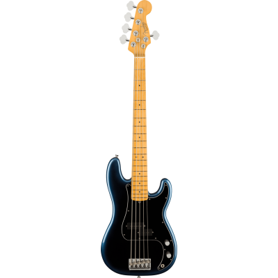 Fender American Professional II Precision Bass® V, Maple Fingerboard, Dark Night
