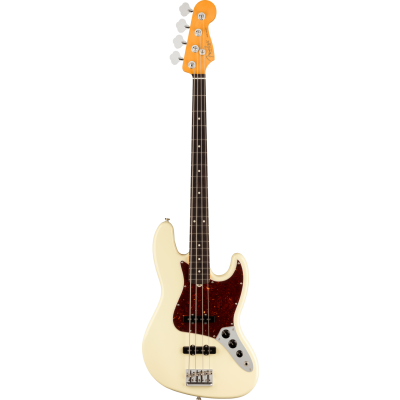 Fender American Professional II Jazz Bass®, Rosewood Fingerboard, Olympic White