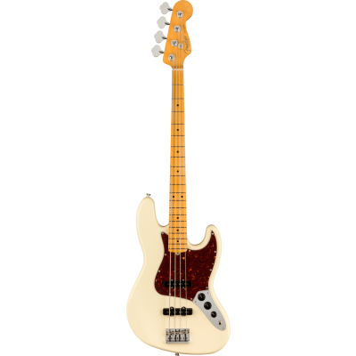 Fender American Professional II Jazz Bass®, Maple Fingerboard, Olympic White