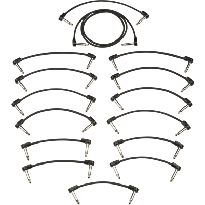 Fender Blockchain™ Patch Cable Kit, Large, Black