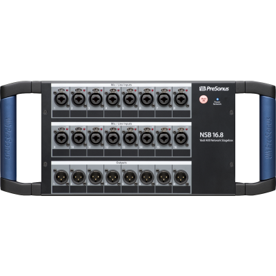 PreSonus NSB 16.8 Networked Stage Box, Black, 230-240V EU