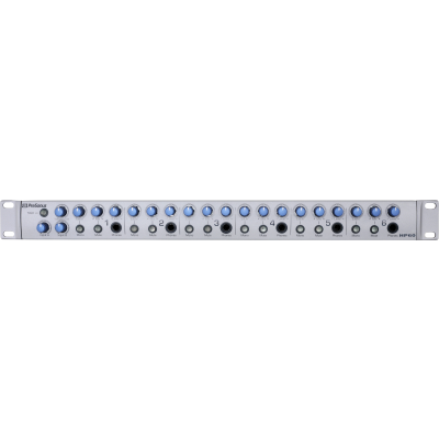 PreSonus HP60 6-Channel Headphone Mixing System, Silver, 220-240V EU