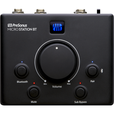 PreSonus MicroStation BT Monitoring Controller, Black