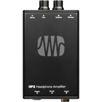 PreSonus HP2 Personal Headphone Amplifier, Black