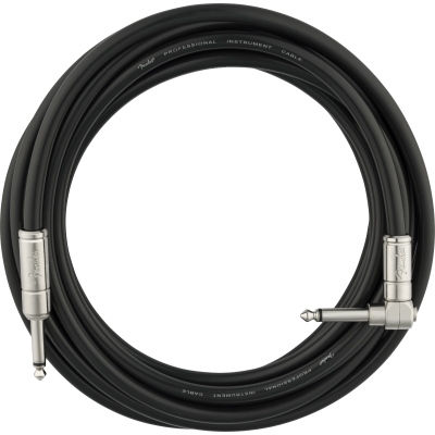 Fender 15' Professional Series Kill Switch Cable, Straight/Angle