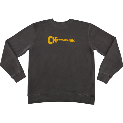 Charvel Charvel® Logo Sweatshirt, Gray and Yellow, M