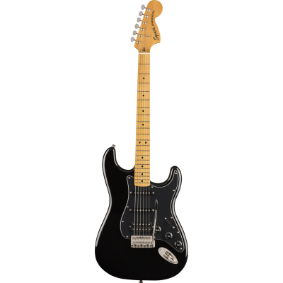 Squier Classic Vibe '70s Stratocaster® HSS, Maple Fingerboard, Black