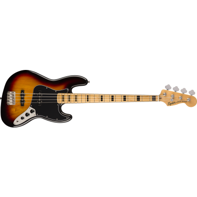 Squier Classic Vibe '70s Jazz Bass®, Maple Fingerboard, 3-Color Sunburst