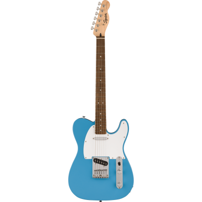 Squier Squier Sonic® Telecaster®, Laurel Fingerboard, White Pickguard, California Blue