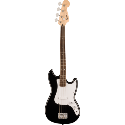 Squier Squier Sonic® Bronco™ Bass, Laurel Fingerboard, White Pickguard, Black