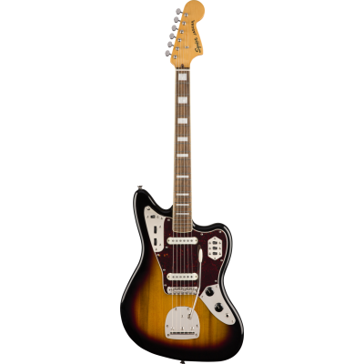 Squier Classic Vibe '70s Jaguar®, Laurel Fingerboard, 3-Color Sunburst